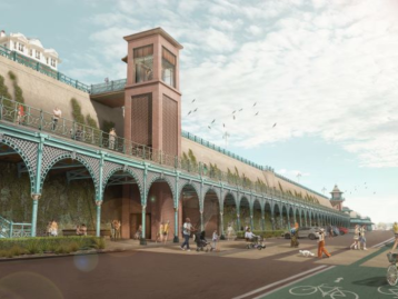 Now the real work begins…planning permission has been granted for restoring Madeira Terrace and the green wall!